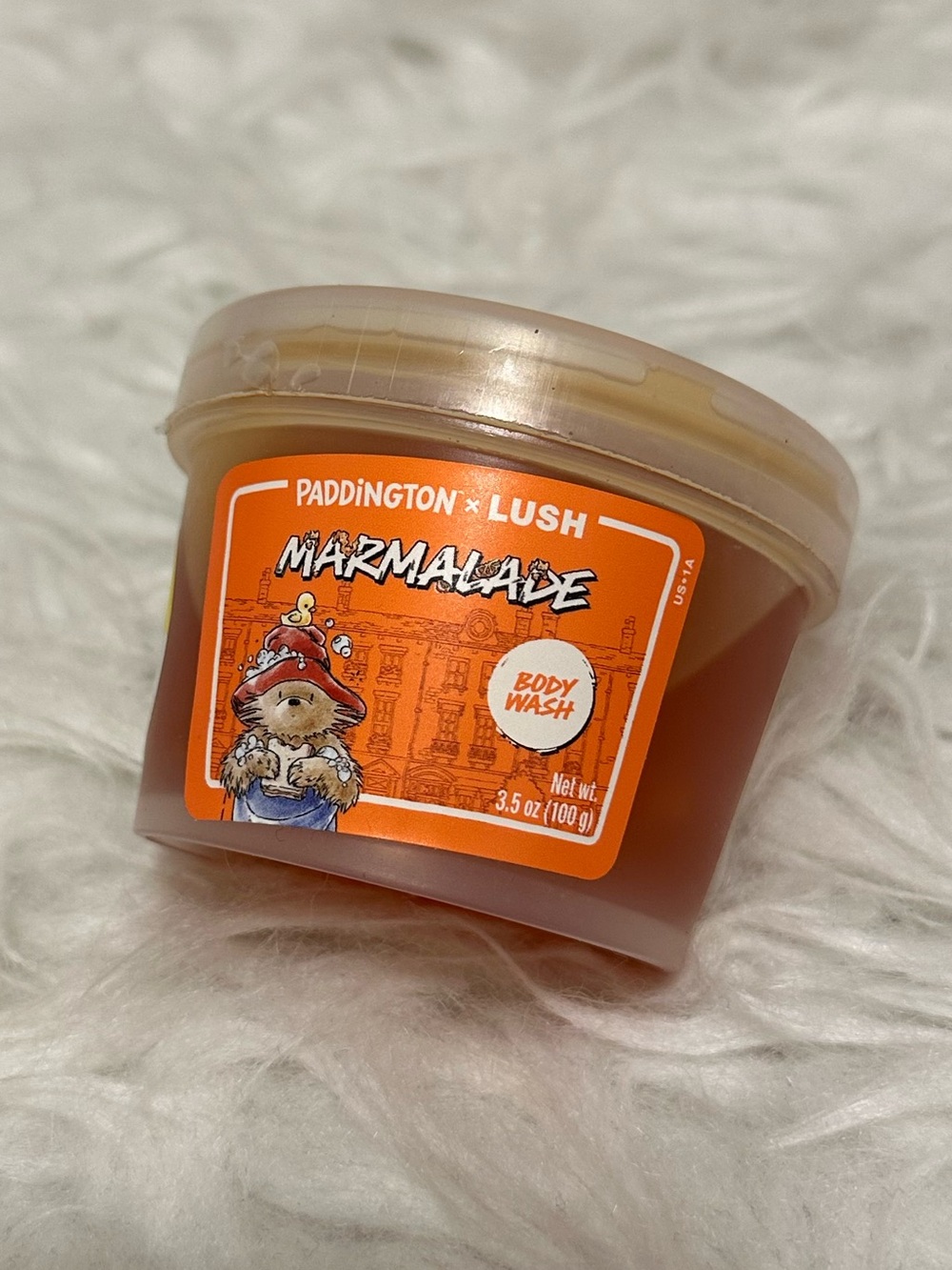 Lush x Paddington marmalade body wash